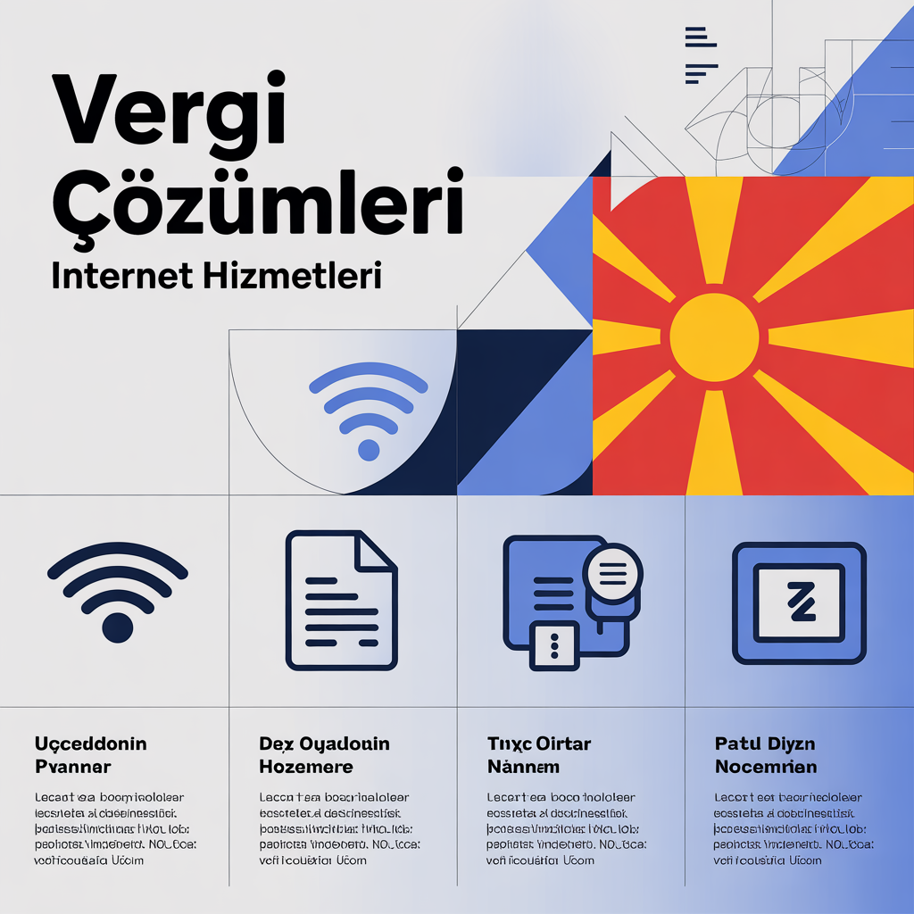 Makedonya'da internet hizmetleri için Vergi Çözümleri