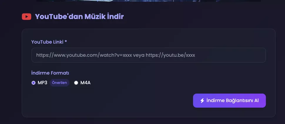 Sondify - YouTube'dan Müzik İndirmenin En Kolay Yolu (MP3, M4A)